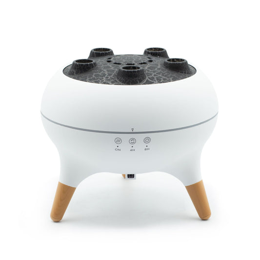 Aromdiffusor med manetpuffeffekt och färgskiftande LED-lampa