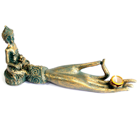 Antik Buddha - Rökelsehållare