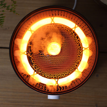 Stor aromdiffusor med vulkaneffekt (plugg) Två färger