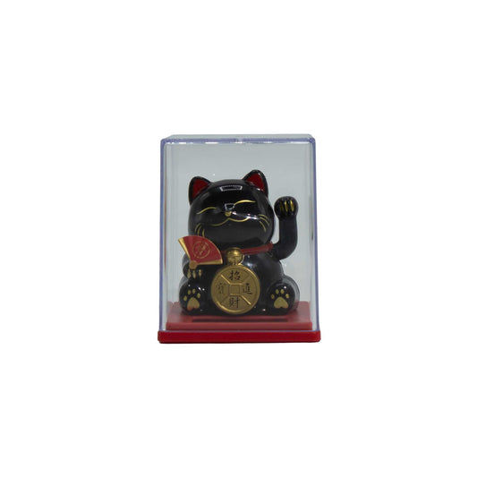 Minisolkatt i låda - svart