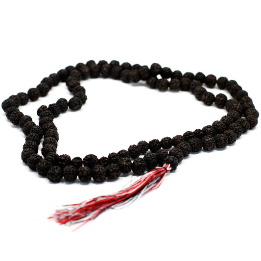 108 Rudraksha Mala - Mörk