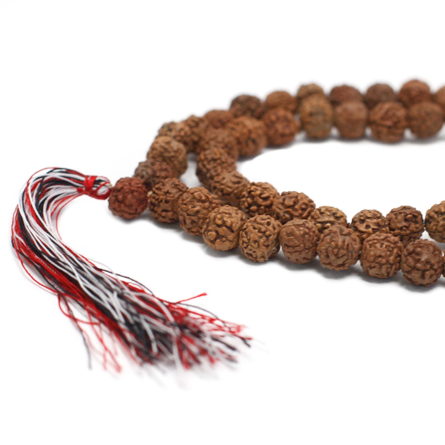 108 Rudraksha Mala - Naturlig