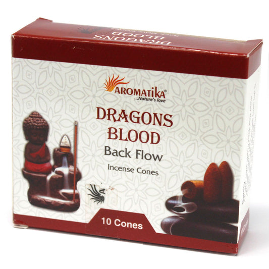Aromatica rökelsekoner med återflöde – Dragons Blood